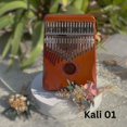 thumbnail image 6 of Hand-Carved 17-Key Kalimba – Wooden Thumb Piano for Music Lovers and Beginners, 6 of 6