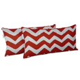 thumbnail image 2 of VargottamIndoor/OutdoorPolyester FabricLumbarPillowCover,All-Weather Waterproof Rectangular Cushion Case for Patio Furniture,12" x 20"Set of 2 -Chevron-16, 2 of 6
