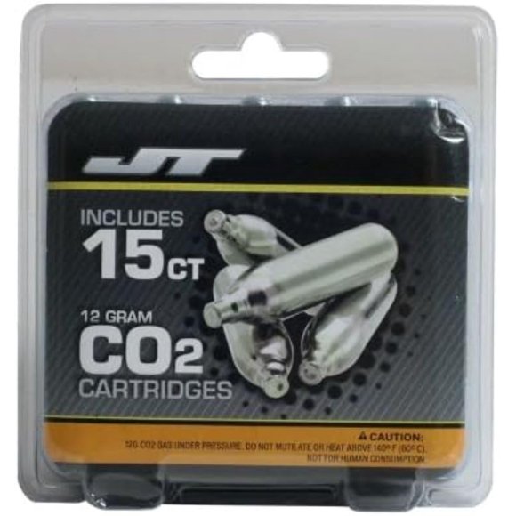 Cartouches de CO2 JT 12 Grammes - 15 Unités