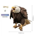 thumbnail image 2 of Bird Repel Scarecrow, Owl Scarecrow Scarer Pendant, Decorative Scarer Pendant with Bell, Fake Bird Scare Device, Waterproof Patio Balcony Garden Decorations, 2 of 10