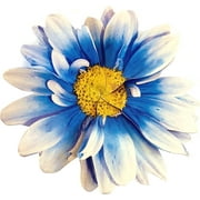 Blue 3-D Flower Pop Up Cards - 4" Wide, Set of 6, Birthday, Mother's Day, Greeting Card, Wedding Favors, Get Well, Thank You