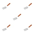 thumbnail image 1 of ZheElen Spatule en Métal Robuste pour Poêles et Grilles en Fonte Large Gamme d'Applications Acier Inoxydable B 5Set, 1 of 6
