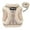 Beige, variant on Pet Artist Winter Warm Fleece Lined Dog Harness and Walking Leash set Pet Cat Puppy Chest Vest for Chihuahua French Bulldog