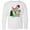 AA-White, variant on Inktastic Santa is Promoting Me to Big Sister Green Plaid Tree Long Sleeve Youth T-Shirt