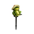 thumbnail image 2 of Solar Frogs Garden Decor Light Outdoor Statue Solar Light Sculpture Lights Solar Frogs Pond Statues Cute Frogs Lights Funny Creatives Frogs For Yard Lawns Patio, Usupdd 2025 Solar Frogs Garden, 2 of 7