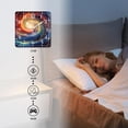 thumbnail image 4 of 10 Inch Wall Clock Battery Operated Silent Clock Decorative for Office, Kitchen, Outdoor, Living RoomGalaxy Nebula Space Universe Starry Beautiful, 4 of 4