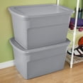 Sterilite 30 Gallon Tote - 6 - Ideal for Household Storage - Walmart.com