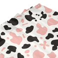 thumbnail image 5 of Bathroom Partition Shower Curtain 72x72in Bathroom Special Waterproof Mildew Resistant High Temperature With 12 Iron Hooks Simple Cow-Print Pattern_3, 5 of 7