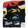 thumbnail image 2 of The Police Blanket, 50"x60" Stripes and Heads Silky Touch Super Soft Throw Blanket, 2 of 6