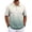 Beige, variant on Mens Polo Shirt Gradient Short Sleeve Stretch Cotton Shirt Casual Versatile BreathableTop, L