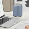 thumbnail image 5 of Compact Desktop Can With Lid Mini Wastebasket For Home Bathroom Vanity Top And Coffee Table Discreet Disposal Solution, 5 of 5
