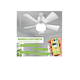 thumbnail image 3 of Ventilador Xtellar  de techo con control remoto, 3 of 3