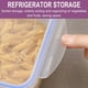 thumbnail image 4 of Recipientes de plástico transparente con tapa para almacenar alimentos | Juego de cocina hermético para harina, azúcar y refrigerios | Contenedores apilables para organizar la despensa, 4 of 7