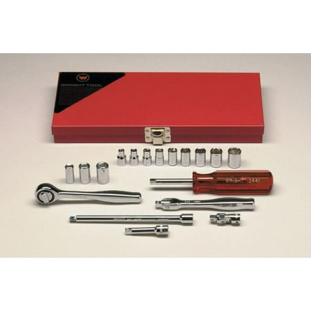 UPC: 0076799002181 | Wright Tool 1/4 In. Drive 18 Pc. 6 Pt And 8 Pt Socket Set