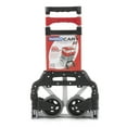 thumbnail image 2 of Magna Cart Personal Folding Aluminum Hand Truck, 150lb Capacity, Black/Red, 2 of 11
