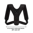 thumbnail image 3 of Men and Women Back Support Posture Trainer Adjustable Breathable Posture Trainer Straight Holder Posture Support Black, 3 of 7