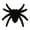 Black, variant on Matoen 2.75 Inch Plastic Realistic Spider Mini Spiders Fake Haunted House Halloween Party Supplies, Black