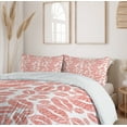 thumbnail image 5 of Ambesonne Romantic Duvet Cover Sets, Hot Retro Lady Lips, 2-King, Vermilion and White, 5 of 6