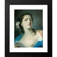 thumbnail image 2 of Rosalba Carriera 11x14 Black Modern Framed Museum Art Print Titled - The Singer Faustina Bordoni (1697-1781) with a Musical Score (Between 1724 and 1725), 2 of 5