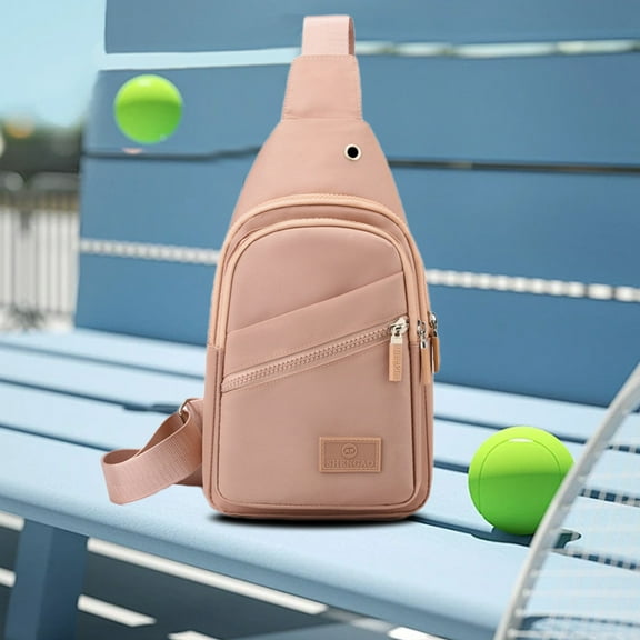 Chest Bag Travel Sling Pack Lightweight, Fashionable Large Capacity Waterproof Crossbody Bag, Men Women Front Carry Bag for Hiking Cycling Daily