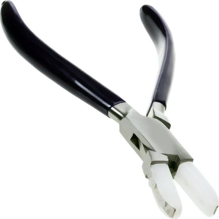 - Pliers Flat Nylon Jaws Nose Jewelry Bead Wire Work Tool Straighten Wire
