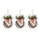 thumbnail image 1 of 3 piezas de bolas navideñas con decoración de piñas, bolas colgantes para árbol de Navidad tipo estrella, adornos para fiestas navideñas, 1 of 10