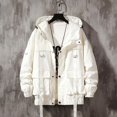 thumbnail image 1 of Chaquetas con capucha para mujer, rompevientos informal de primavera, chaquetas para mujer, abrigos con cremallera, cintas, ropa deportiva, chaquetas Bomber para mujer, 1 of 5