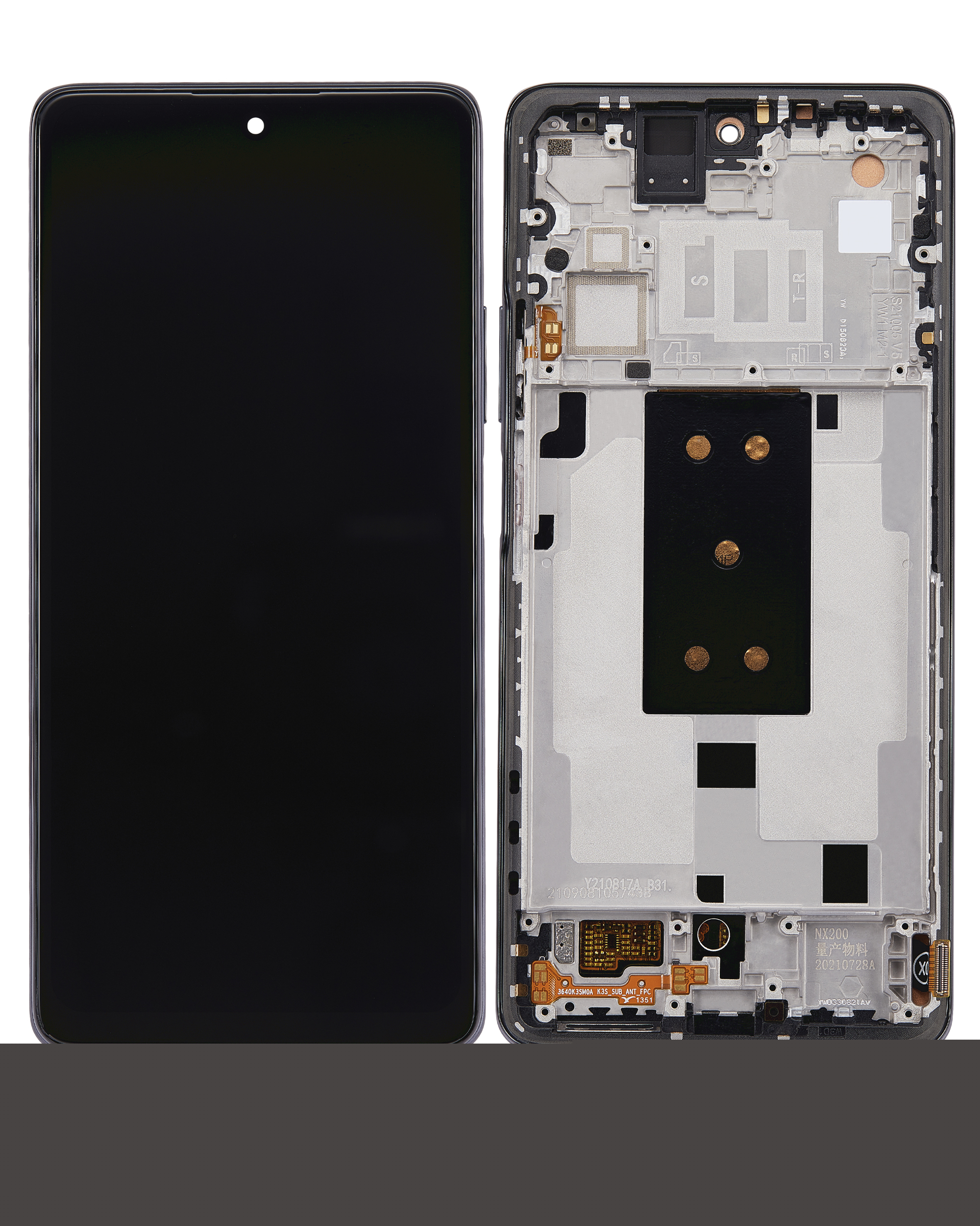 Assemblage LCD de Remplacement avec Cadre Compatible avec Xiaomi 11T Pro (Aftermarket : Incell) (Gris Meteorite)