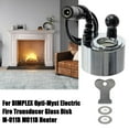 SHAPERME For DIMPLEX OptiMyst Electric Fire Transducer Glass Disk M
