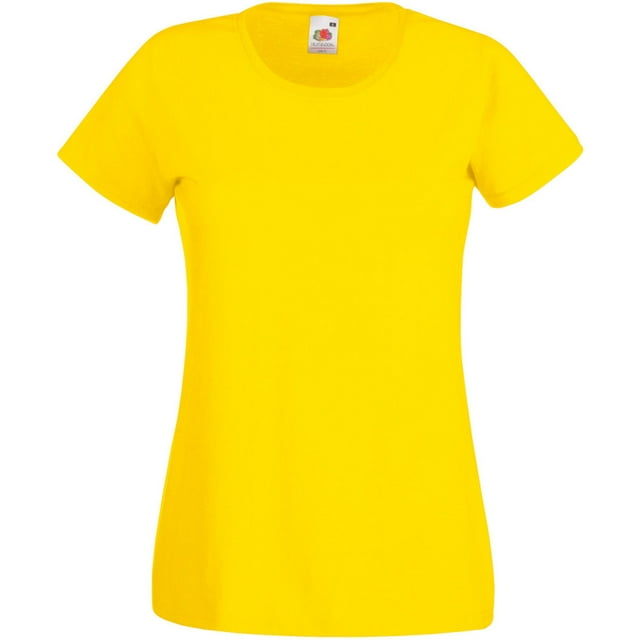 Womens Value Fitted Short Sleeve Casual T-Shirt