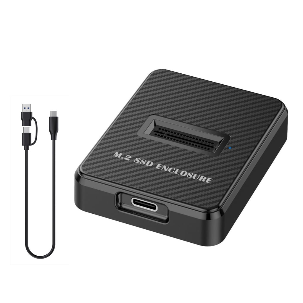 Zeiwohndc M.2 Nvme To USB C Docking Station Double Protocol M.2 To USB C Adapter
