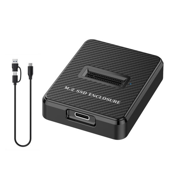 Zeiwohndc M.2 Nvme To USB C Docking Station Double Protocol M.2 To USB C Adapter