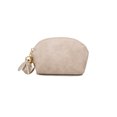 thumbnail image 2 of Qarigey Cartera para niñas PU flor borla colgante llavero documento moneda almacenamiento monedero portátil viaje tarjeta de crédito bolsillo negro Carteras Beige Qarigey AP011556-05, 2 of 6