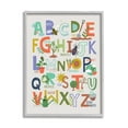thumbnail image 5 of Stupell Industries Children's Whimsical Alphabet Chart Insects Garden Nature, 16 x 20,Design by Lisa Perry Whitebutton, 5 of 5