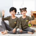 thumbnail image 1 of Conjuntos de pijamas de algodón de manga larga para niños, ropa de dormir de Navidad para adolescentes, conjuntos de ropa para niños, primavera y otoño, 2022, 1 of 4