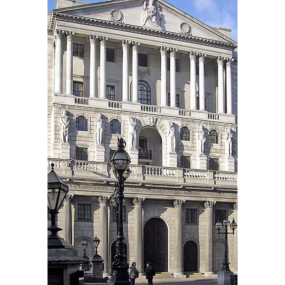 24x36 gallery poster, The Bank of England established in 1694 is the model on which most modern central banks are based