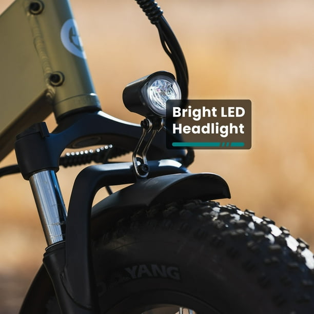 GOTRAX Folding E-Bike for teachers on large school campuses