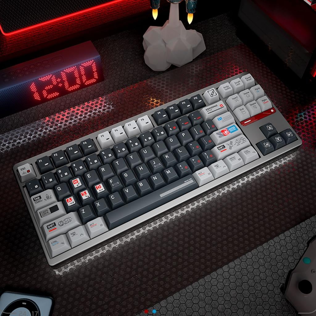 183Key Keycaps with Program Theme High Compatibility and Five Sides Heat Sublimated for Mechanical Keyboards