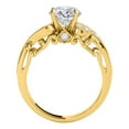 thumbnail image 3 of Aonejewelry 0.60 Ct. Diamond Engagement Bridal Ring Set 14K Solid Yellow Gold, 3 of 4