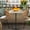 White+Black, variant on Square Drink Table with Stable Marble Base, Small Drink Table for Small Spaces, Modern Pedestal Side Table for Sofa Couch Chair Patio