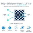 thumbnail image 2 of Five Seasons Replacement MERV 11 Air Filter, 25.38 x 5.25 x 20.25" (3 Pack), 2 of 5