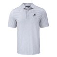 thumbnail image 2 of Men's Cutter & Buck Gray Miami Marlins Big & Tall Pike Eco Flora Print Recycled Polo, 2 of 3