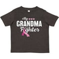 thumbnail image 3 of Inktastic Breast Cancer Awareness My Grandma is a Fighter Boys or Girls Toddler T-Shirt, 3 of 5