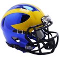 thumbnail image 2 of Riddell Michigan Wolverines Chrome Alternate Speed Mini Football Helmet, 2 of 2