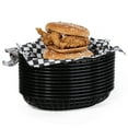 thumbnail image 7 of SPRING PARK 12Pcs Plastic Baskets for Food, Eusoar Reusable Oval Fast Food Baskets Microwave& Dishwasher Safe Food Grade Plastic Food Service Tray for Party Picnic BBQ Burger Fries Sandwiches, 7 of 7