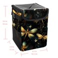 thumbnail image 5 of Fireflies Foldable Car Trash Can with Lid, Leak-proof, Hanging Storage Bag - Car Trash Bin, Car Garbage Can, 5 of 6
