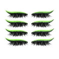 thumbnail image 1 of Pegatinas para pestañas 2 en 1, delineador de ojos reutilizable, pegatinas para pestañas, pegatinas impermeables para pestañas, pegatinas para maquillaje, fácil de quitar BANYUO Hogar, 1 of 5