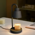thumbnail image 4 of Candle Melting Lamp, Warm Light Black Scented Candle Lamp  For Shop, 4 of 8