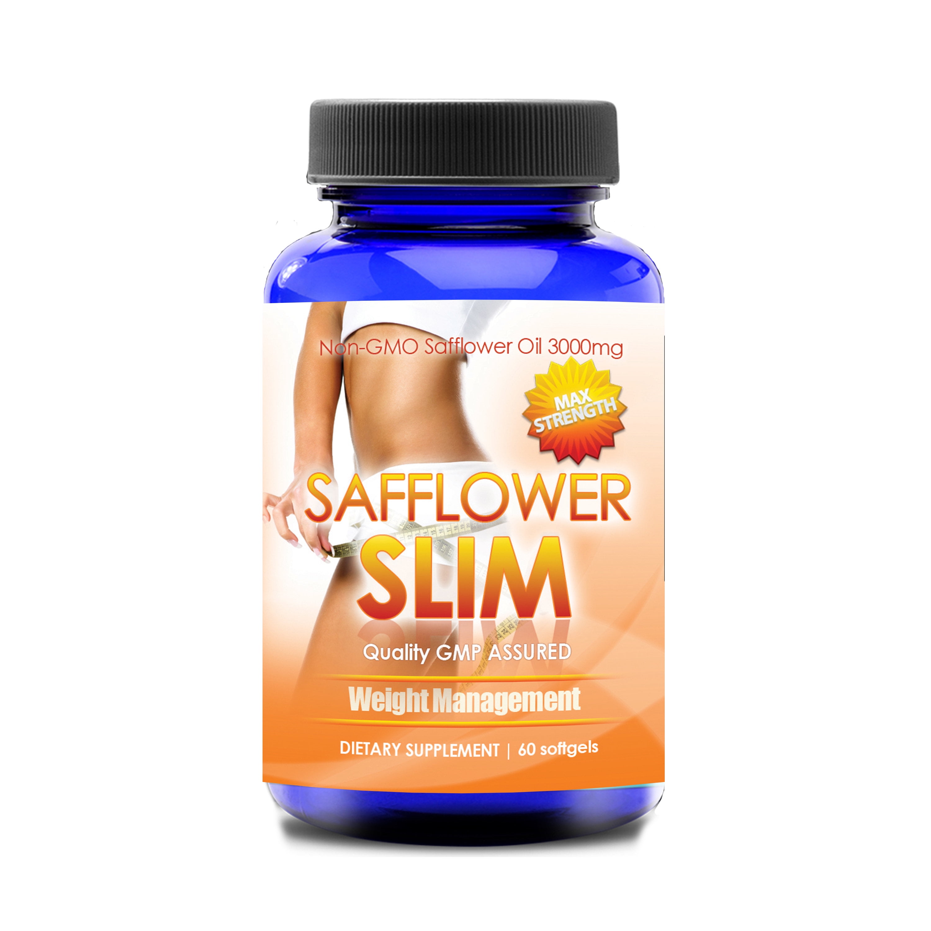 Totally Products Safflower Slim Weight Loss Softgels (60 Count)