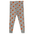 thumbnail image 5 of Toddler Heather Gray Cleveland Browns Long Sleeve T-Shirt and Pants Sleep Set, 5 of 5